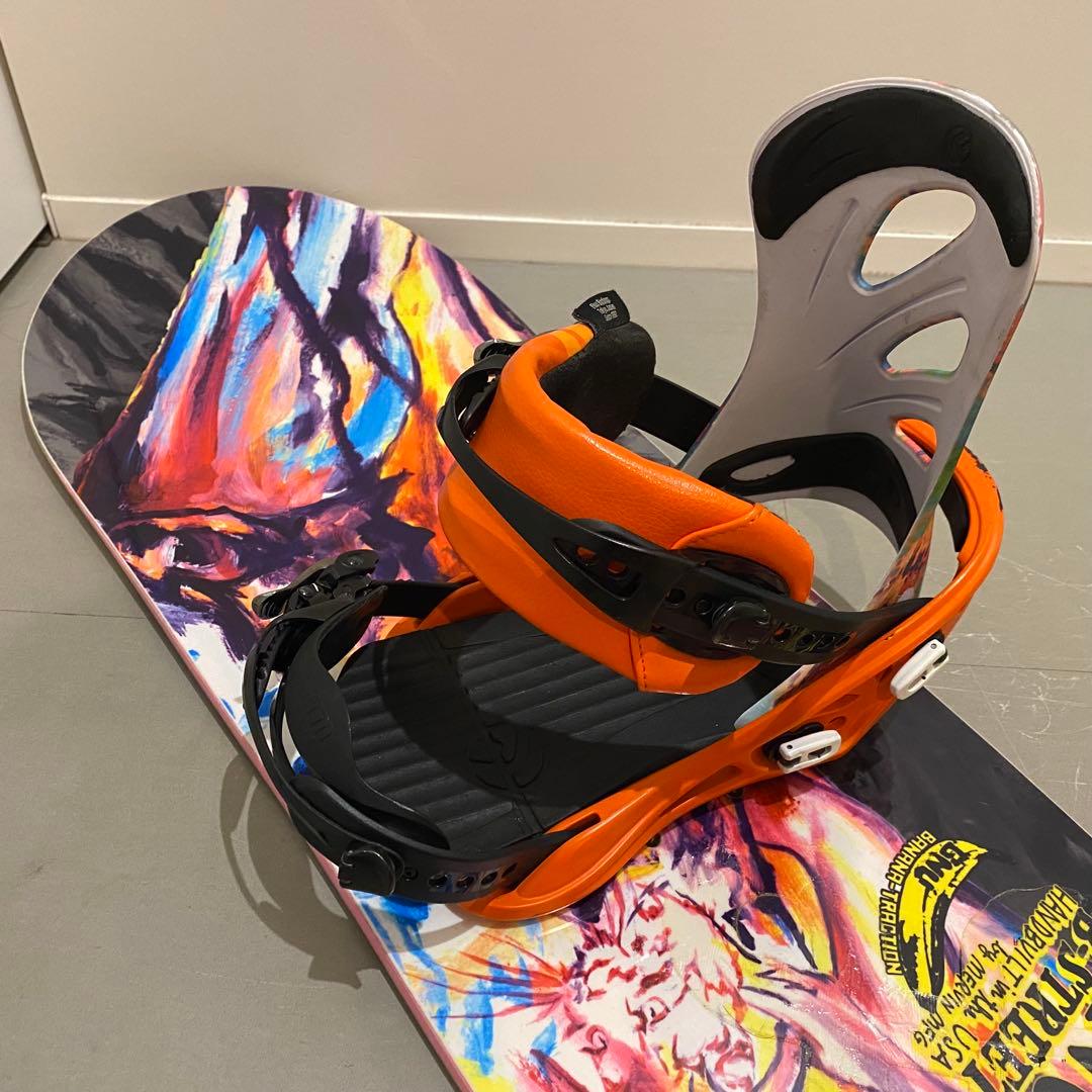 GNU スノーボード 145cm マルチカラー