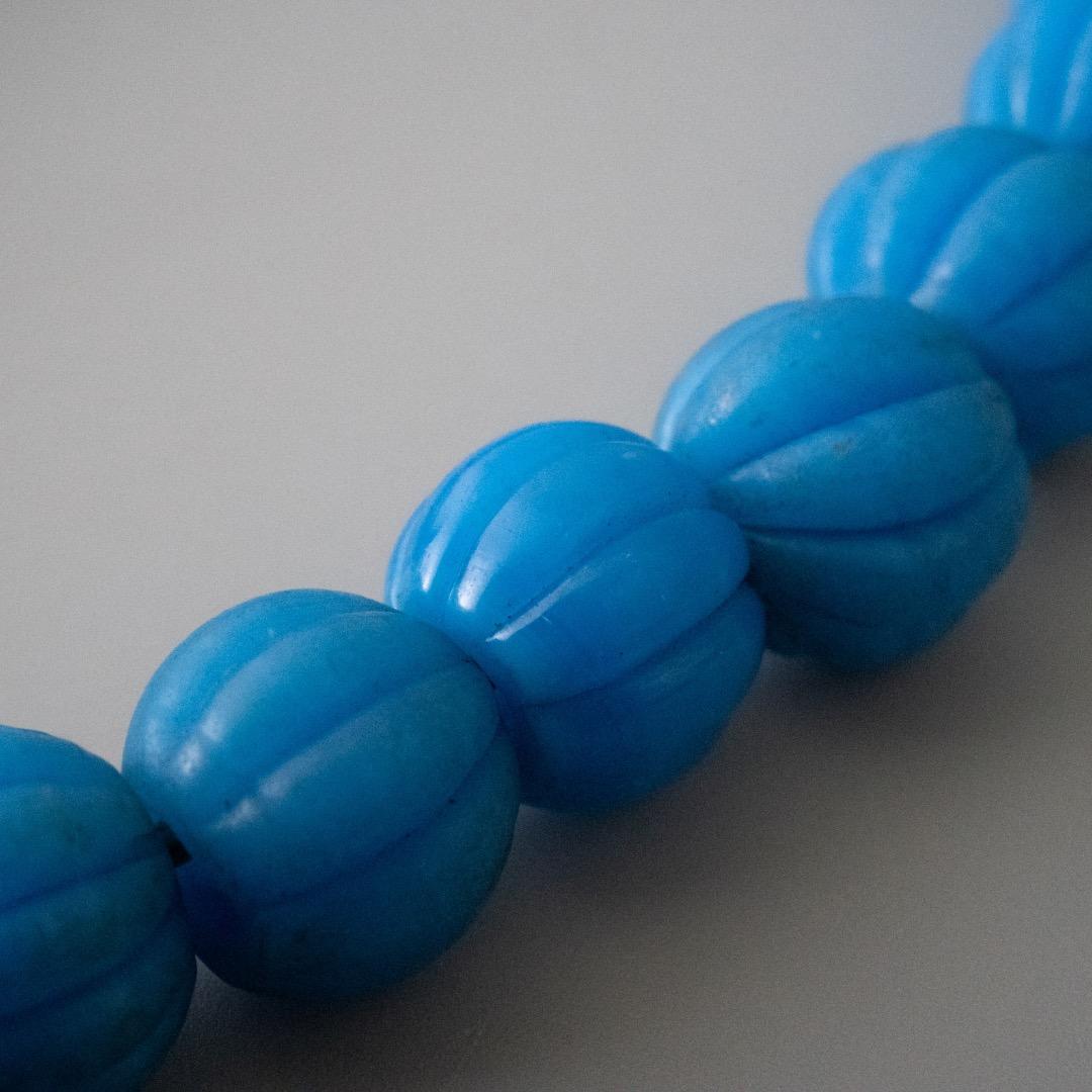 アイヌ 首飾り タマサイ アイヌ玉 ガラス玉 トンボ玉 みかん玉 民族