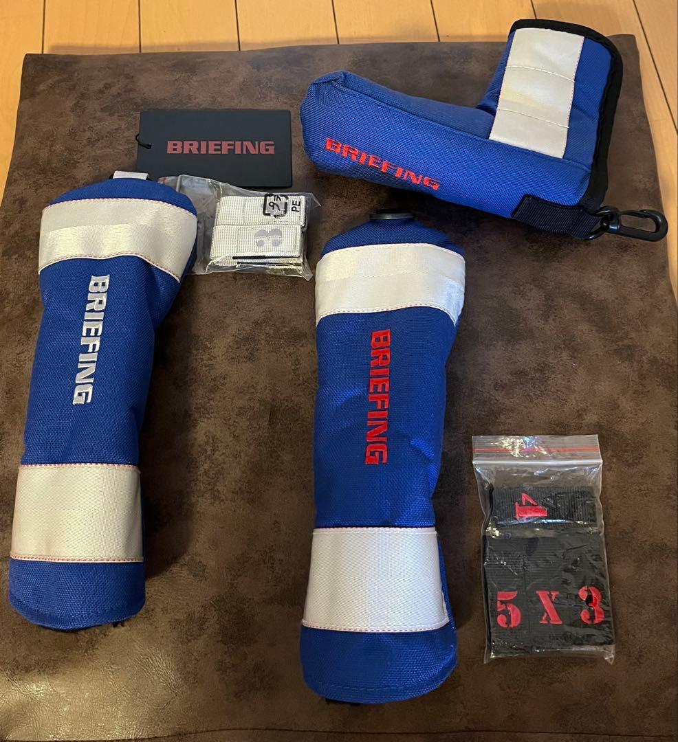 BRIEFING CR-4 キャディバッグ ヘッドカバーセット　全7点