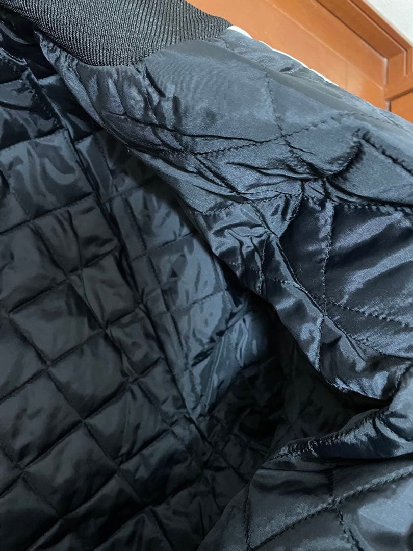 RAIDERS レイダース サテンスタジャン USA製 XL NFL シルバー - メルカリ