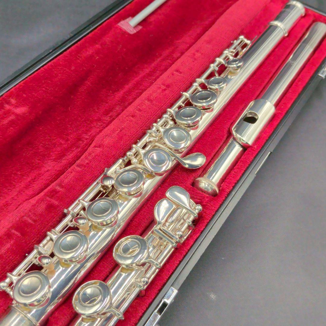 フルート　調整済　ヤマハ　YFL211S（Eメカ.銀メッキ仕様）　美品