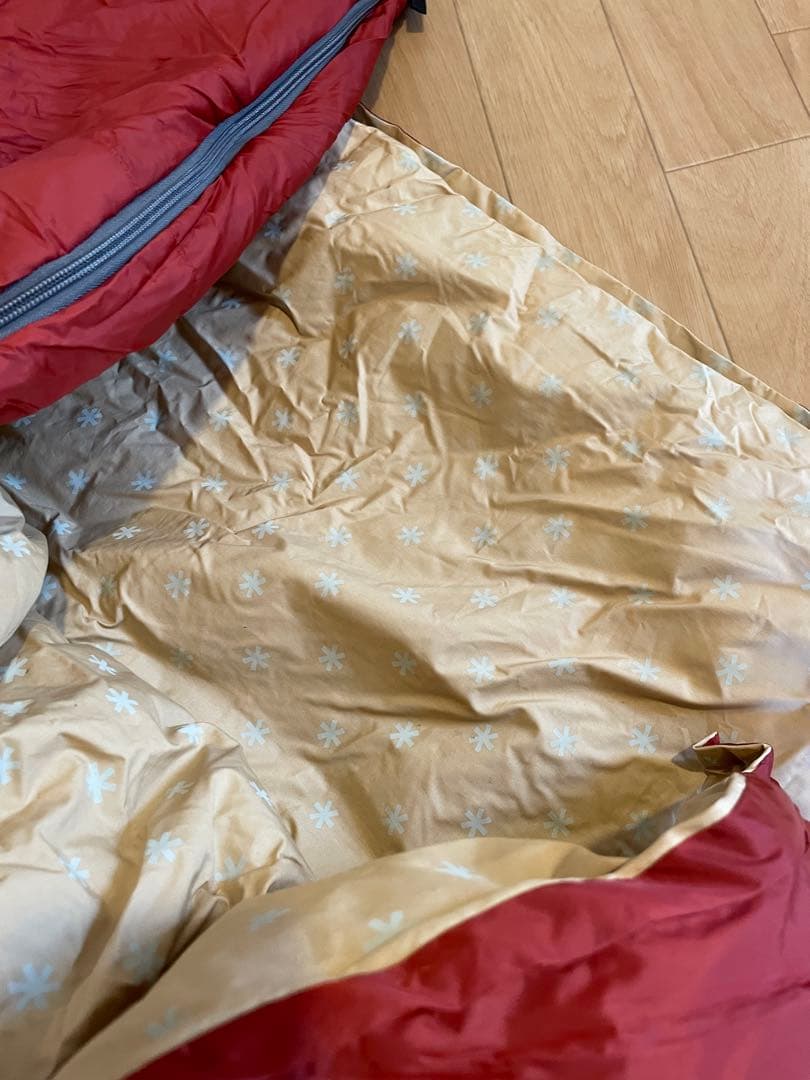 スノーピーク peakセパレートシュラフBDD-103ワイド 700寝袋