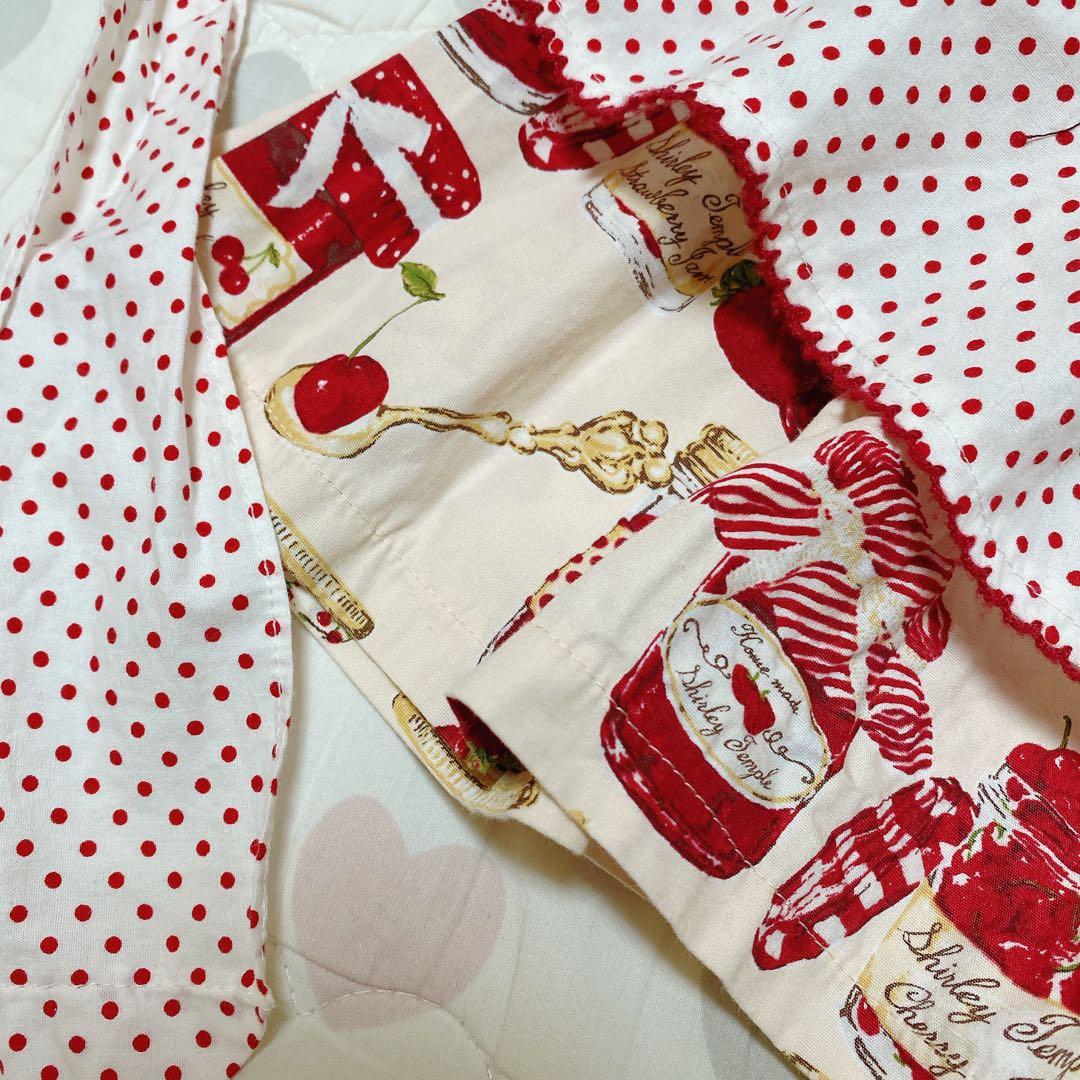 ジャム瓶プリントジャンパースカート/シャーリーテンプル