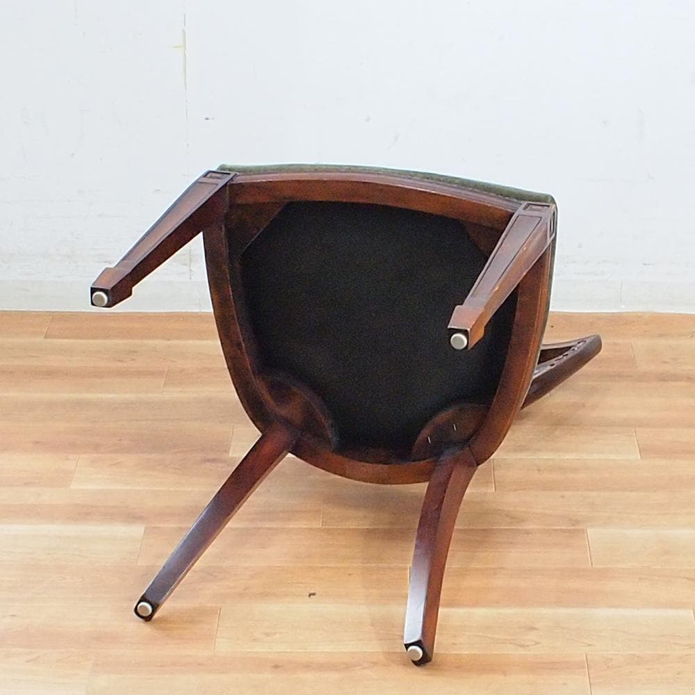 クラシカル ダイニングチェア A 彫刻 透かし彫り アンティーク