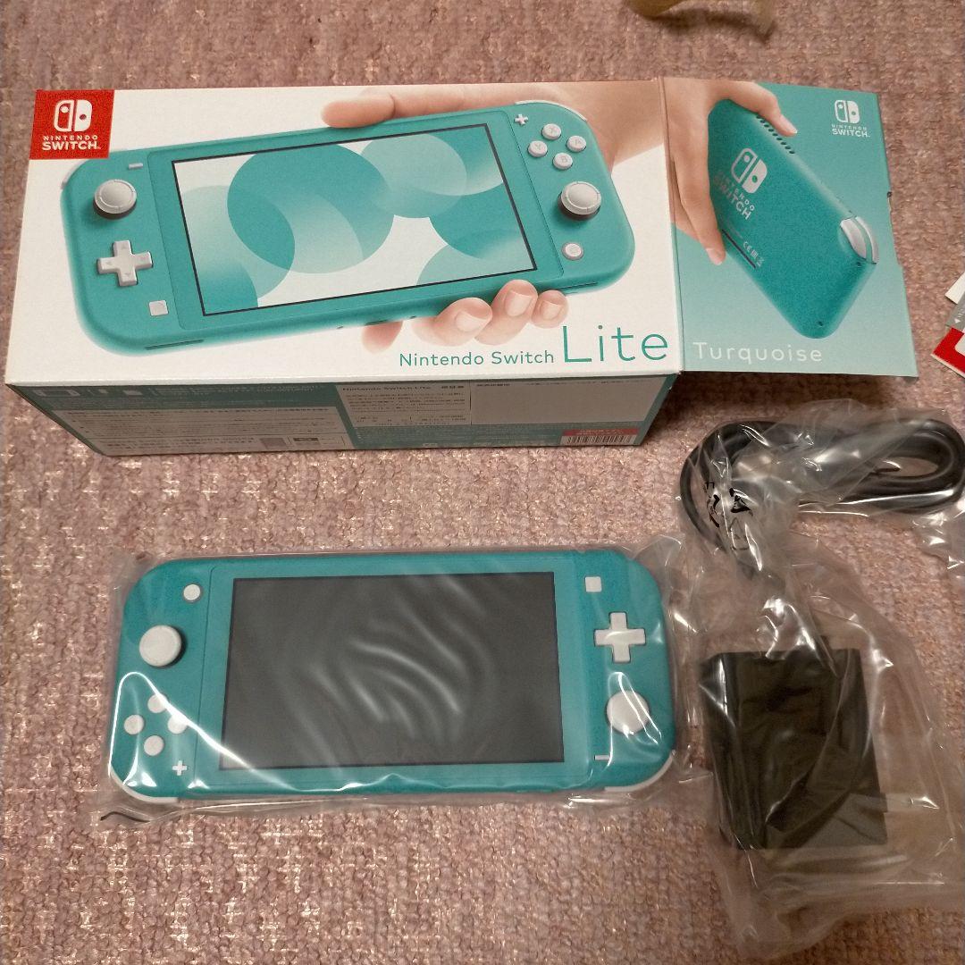 NintendoSwitch　light　ターコイズ