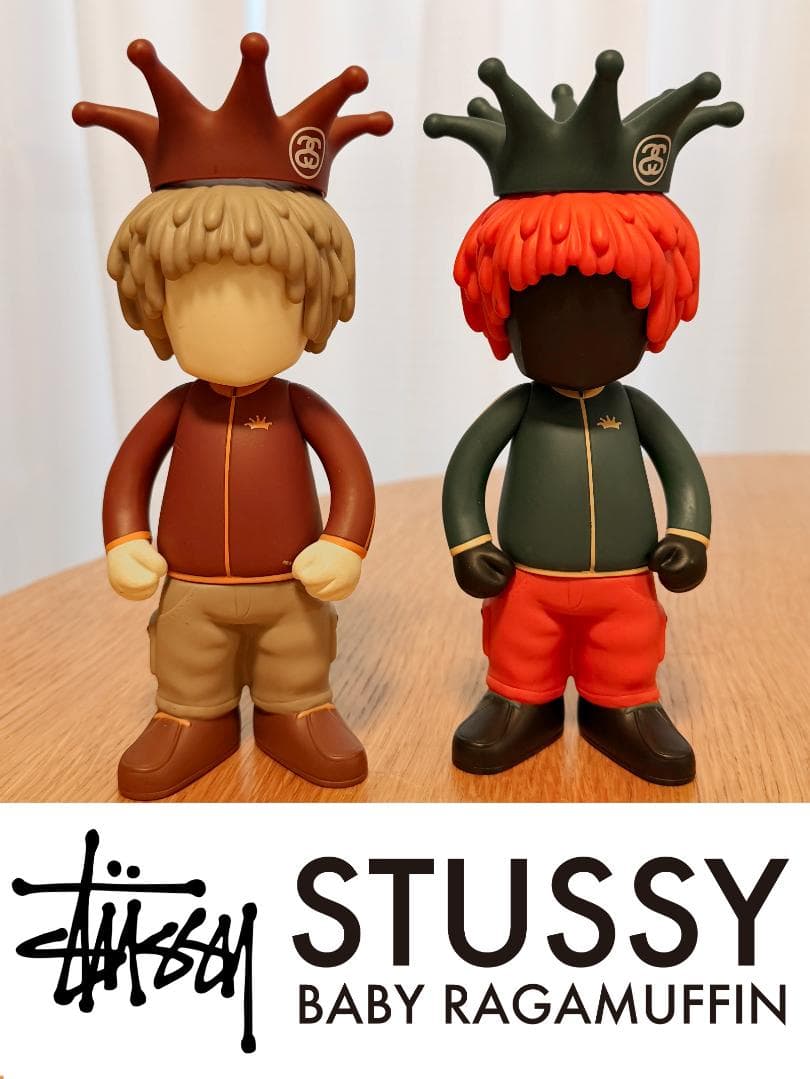 STUSSY BABY RAGAMUFFIN フィギュア 2体セットステューシー - メルカリ