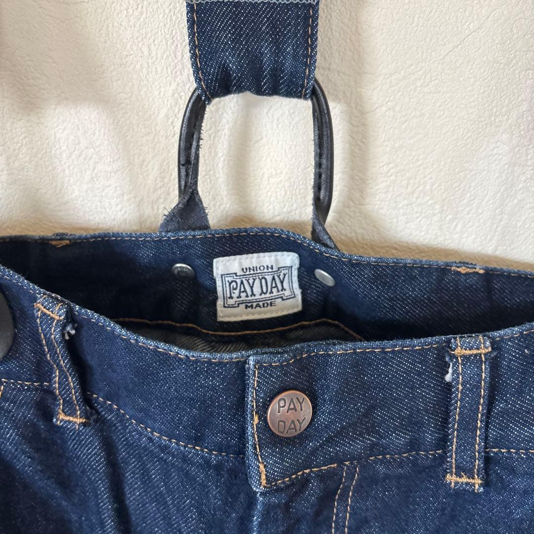 PAY DAY ダークブルー サロペット