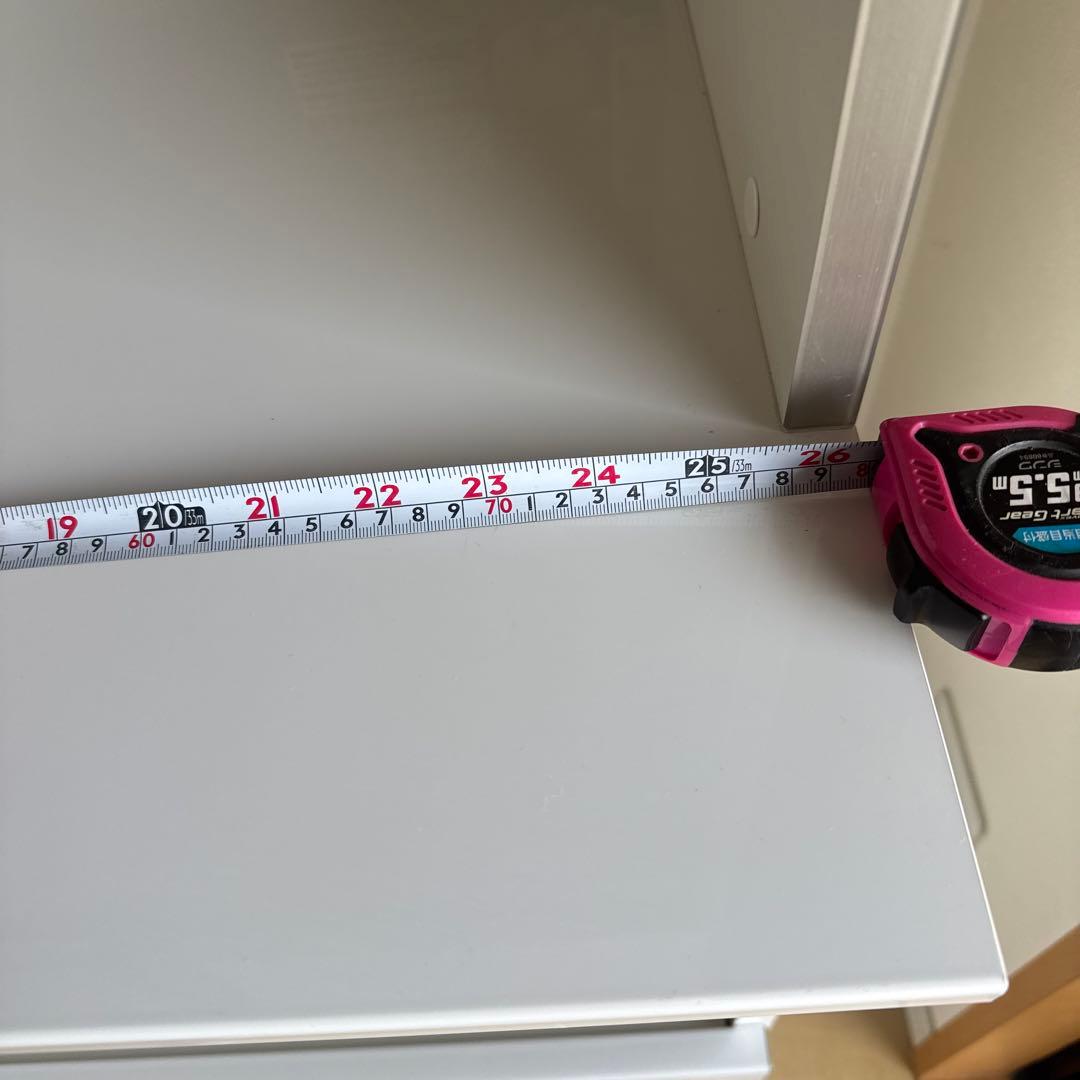 ホワイト 収納キャビネット