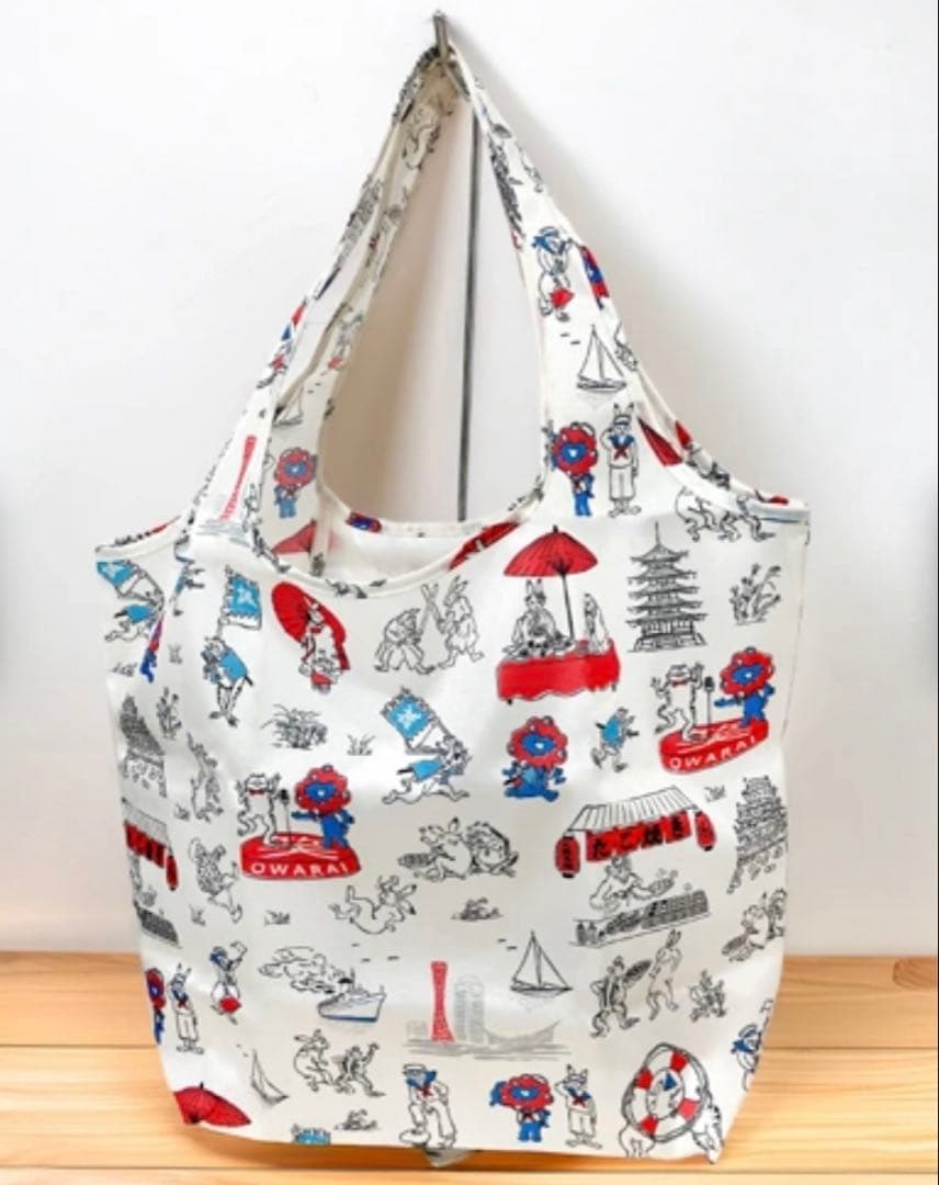 完売品】ミャクミャク×鳥獣戯画 三都 エコバッグEXPO2025 バック