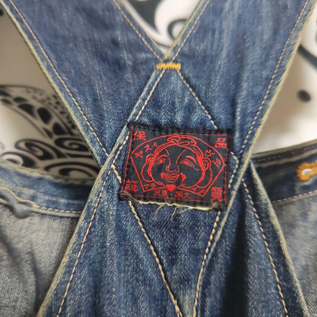 超レア！赤文字タグ！ヴィンテージ エビス オーバーオール