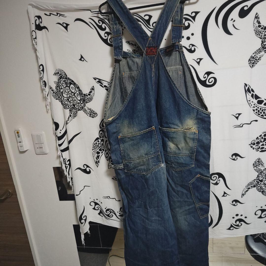 超レア！赤文字タグ！ヴィンテージ エビス オーバーオール