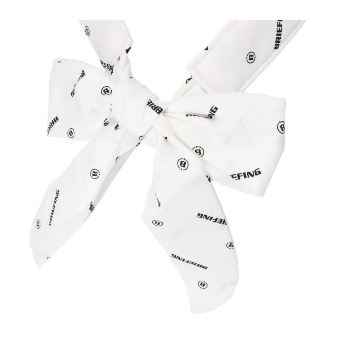 新品　BRIEFING WS MONOGRAM RIBBON VISOR