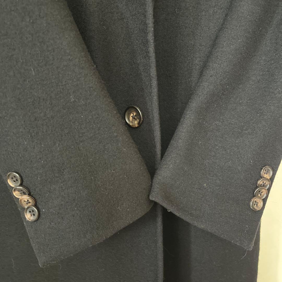 チェスターコート UNITED ARROWS 46 ブラック