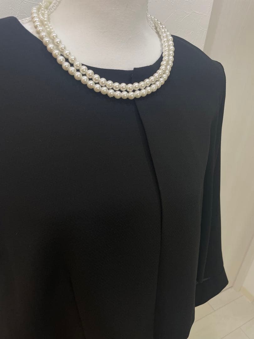 Brackgallery＊ブラックフォーマル＊ワンピース＊ゆったり大きめ＊15号