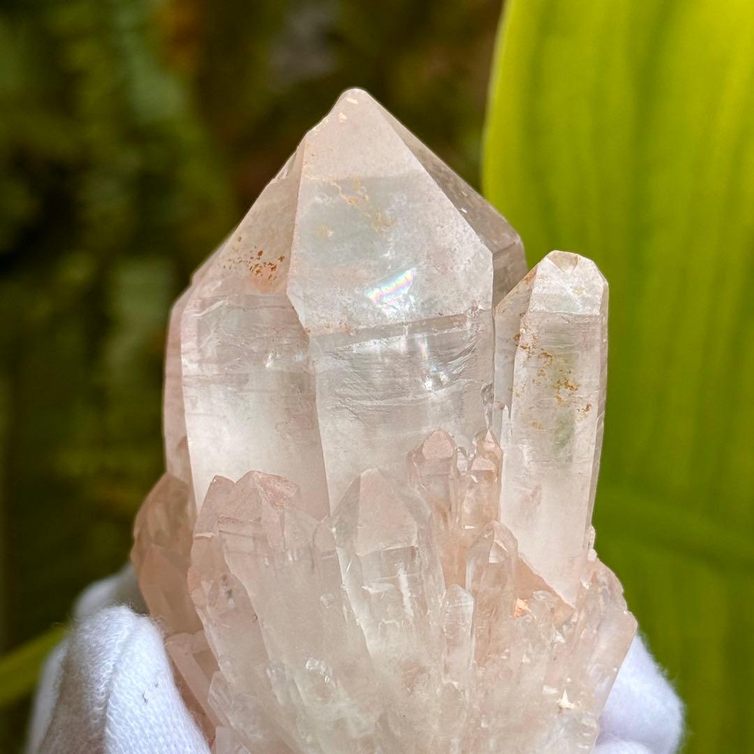 ピンクキャンドルクォーツ　原石　マダガスカル産　天然石