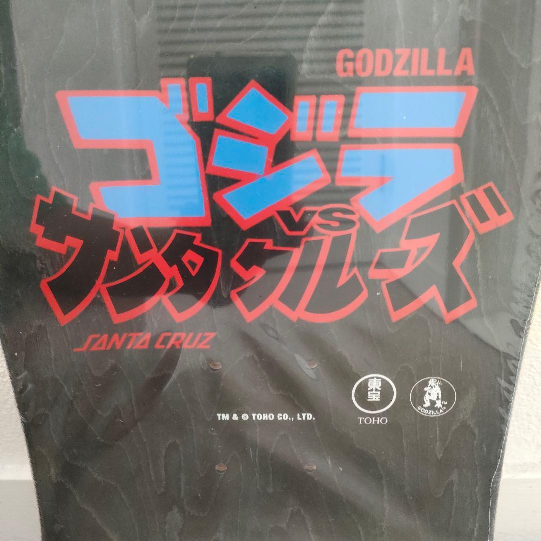 新品 サンタクルーズ×ゴジラ オールドスクールデッキ 9.89 リトルゴジラ
