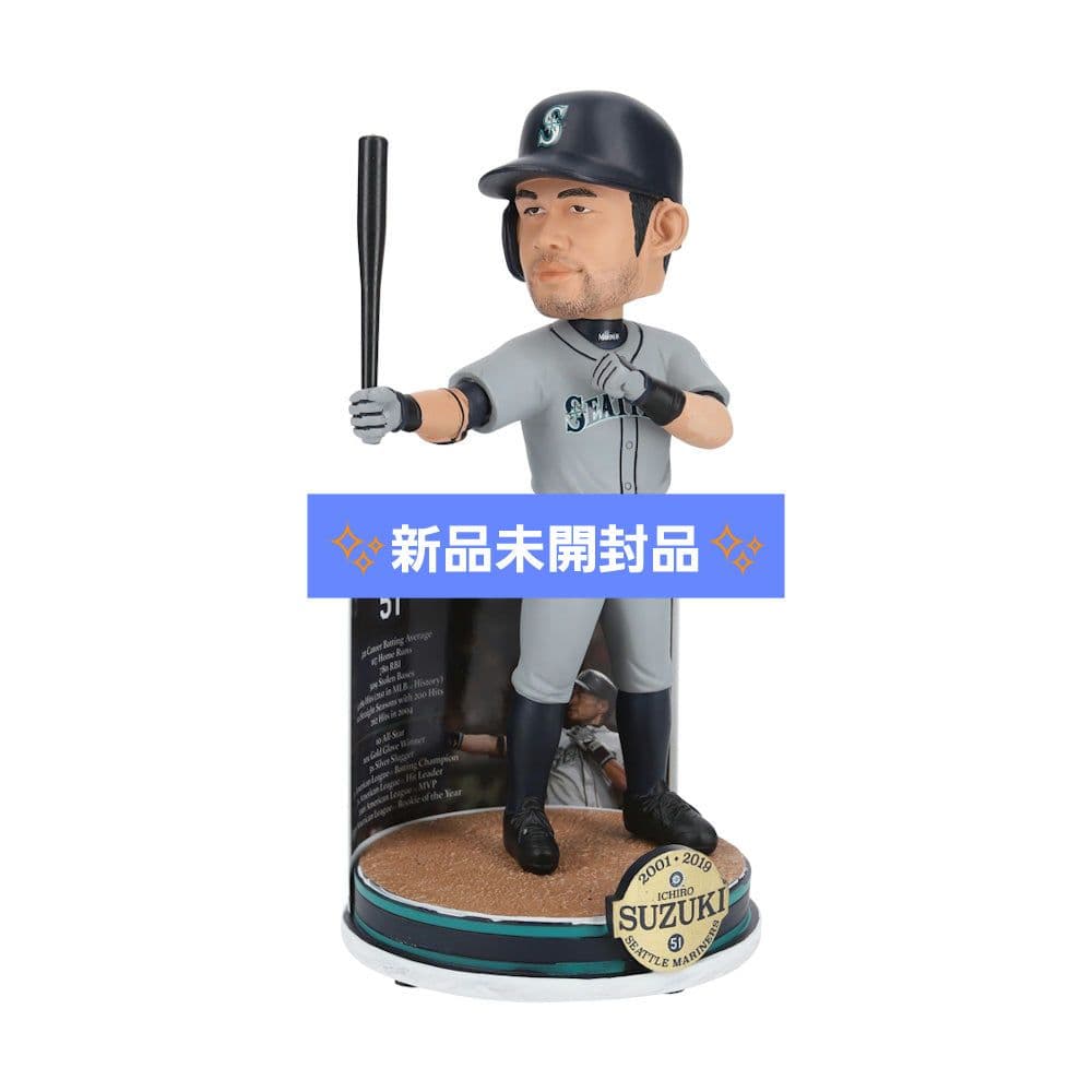 イチロー MLB公式 限定 世界限定3000個ボブルヘッド