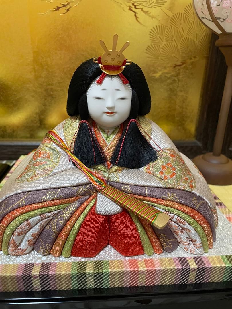 初代 石川潤平 木目込 雛人形 勲六等瑞宝章受章 献上 工芸品 - メルカリ