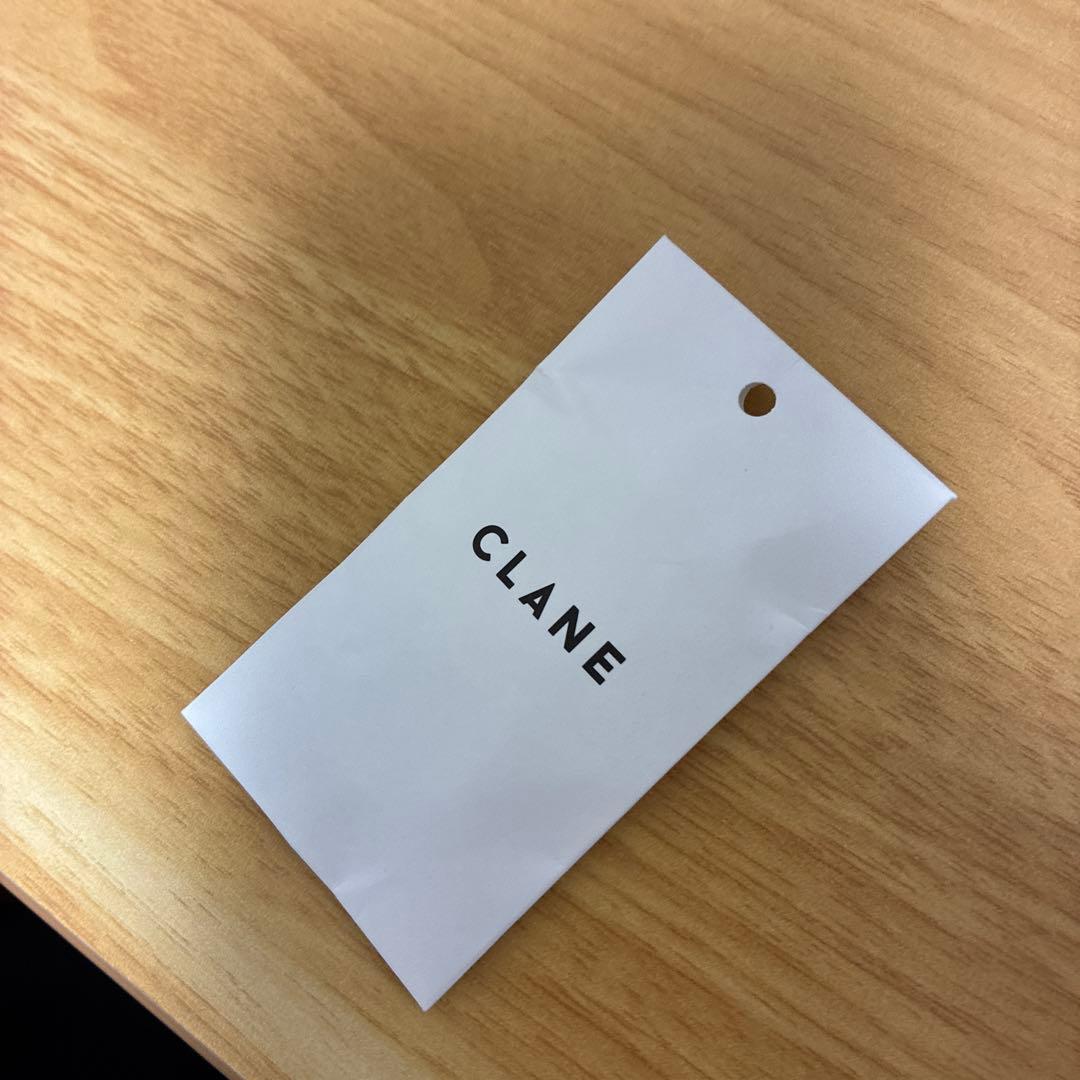 CLANE 黒 ダブルブレスト チェスターコート