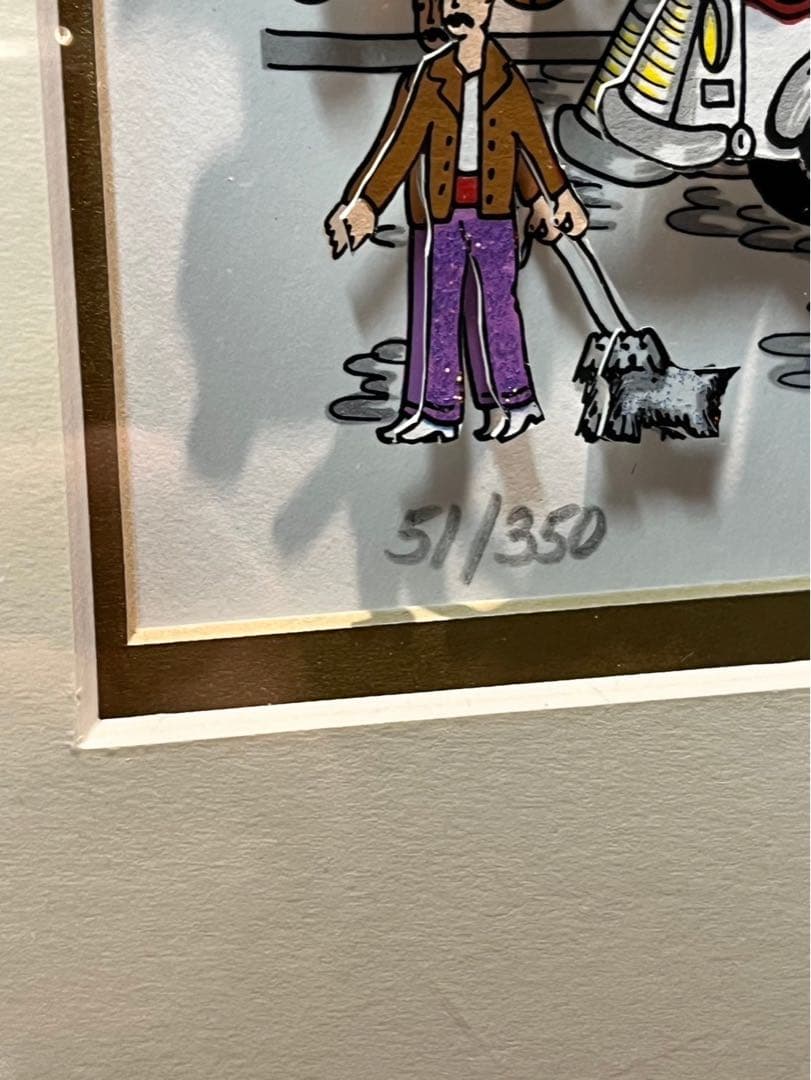 チャールズ　ファジーノ　K.G.B invades D.C. 立体版画