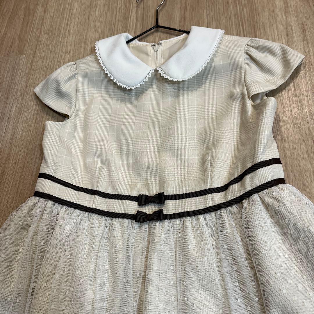 最終お値下げ　ワルツバイビームス 120 女の子　フォーマル　ワンピース