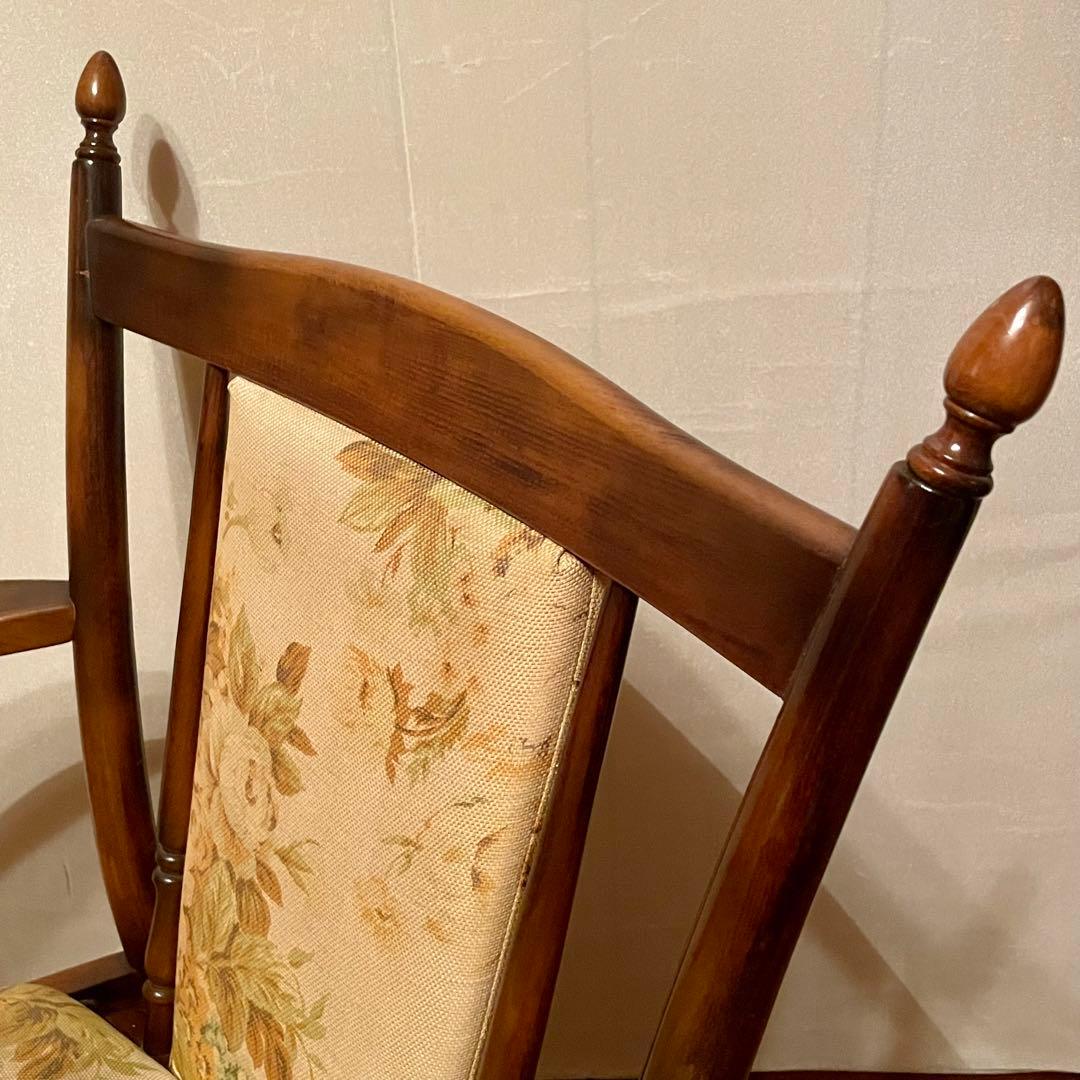 【カリモク】\"コロニアル\" WC0020GK ラウンジチェア No.1