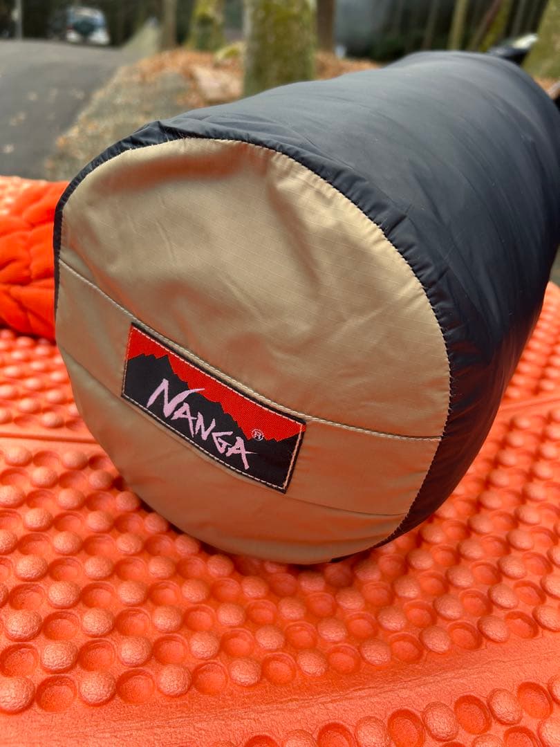 NANGA×3ten 別注シュラフ オーロラテックス600DXベージュロング