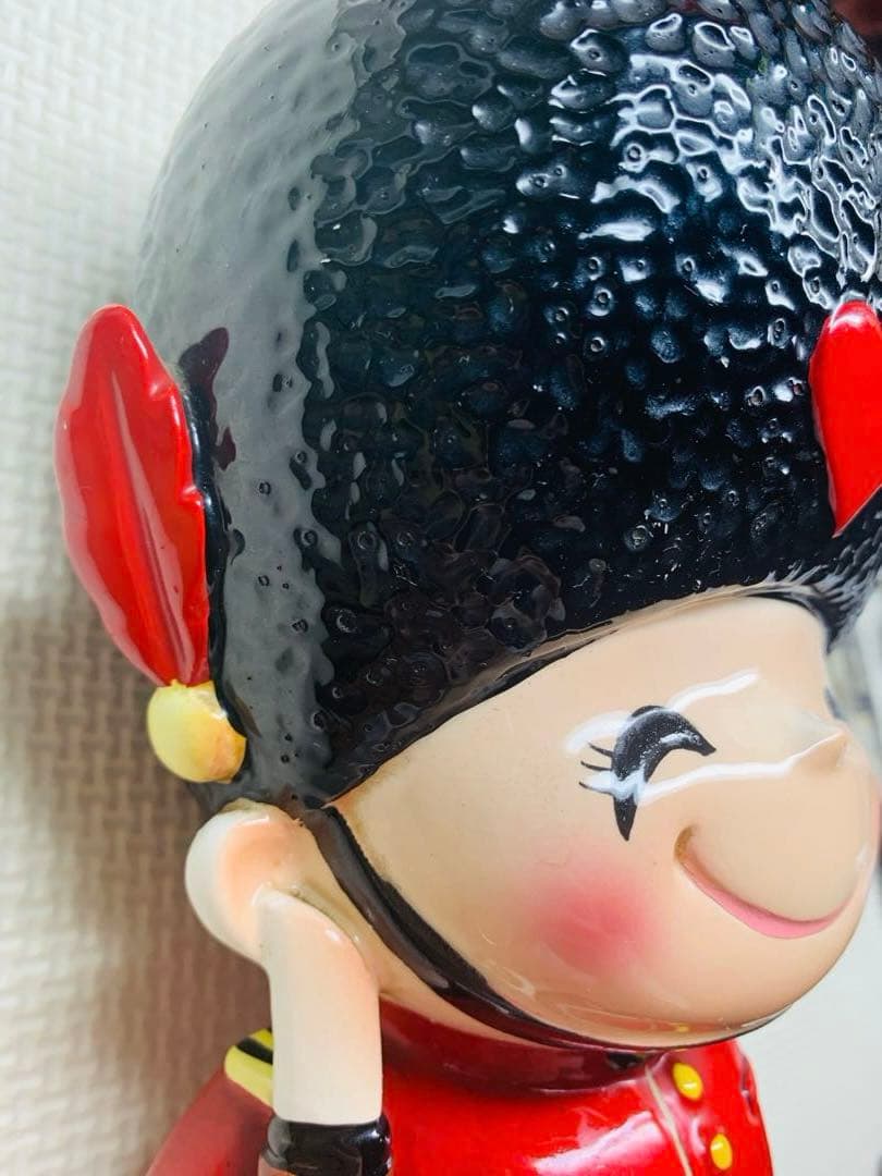 激レア　昭和レトロ　内藤ルネ　陶器　貯金箱　イギリス兵隊　衛兵　ヴィンテージ