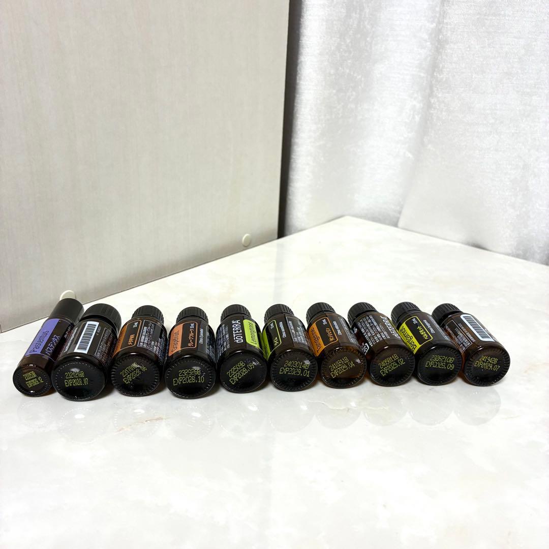 【残量ほぼ8割以上】doTERRA オイル10本セット