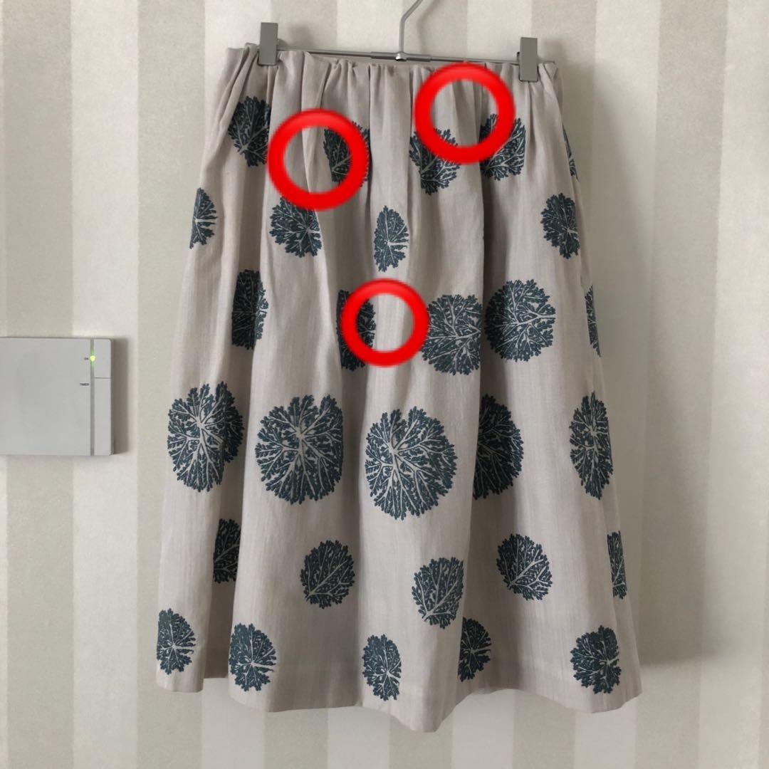 ミナペルホネン forest dot スカート 36サイズ - メルカリ