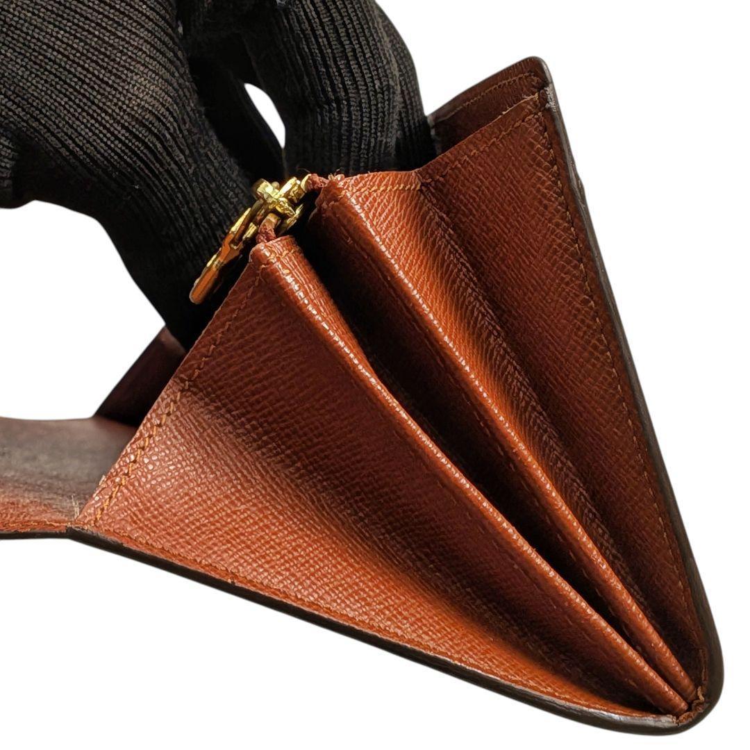 良品 ルイヴィトン モノグラム ポシェット ポルトモネ クレディ 947