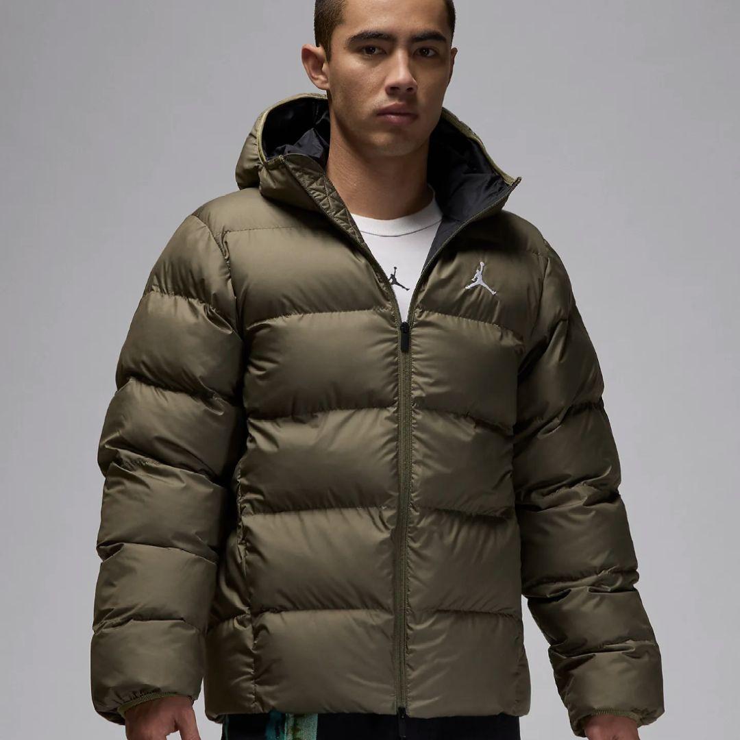 新品未使用 M ジョーダン JORDAN ダウン ジャケット カーキ色 オリーブ