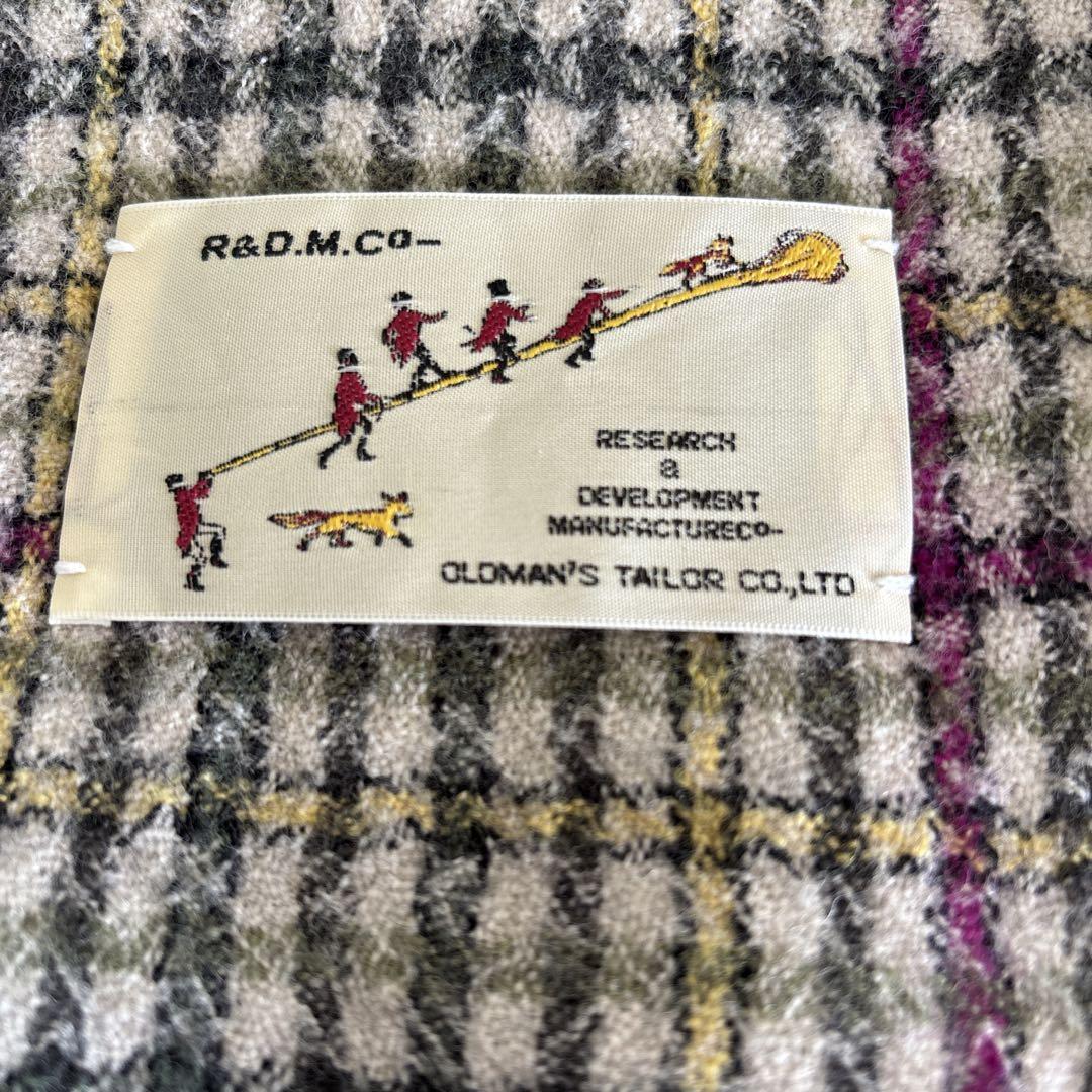 はな様　R&D.M.Co- オールドマンズテーラー　ショール　ストール　美品