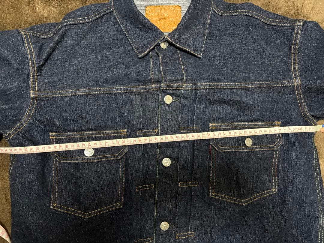 REMI RELIEF レミレリーフ　デニムジャケット　XL