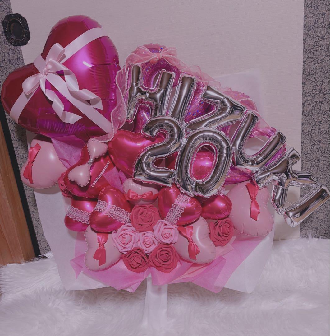 成人式　卒業　バルーンブーケ　花束　バルーンギフト　生誕祭