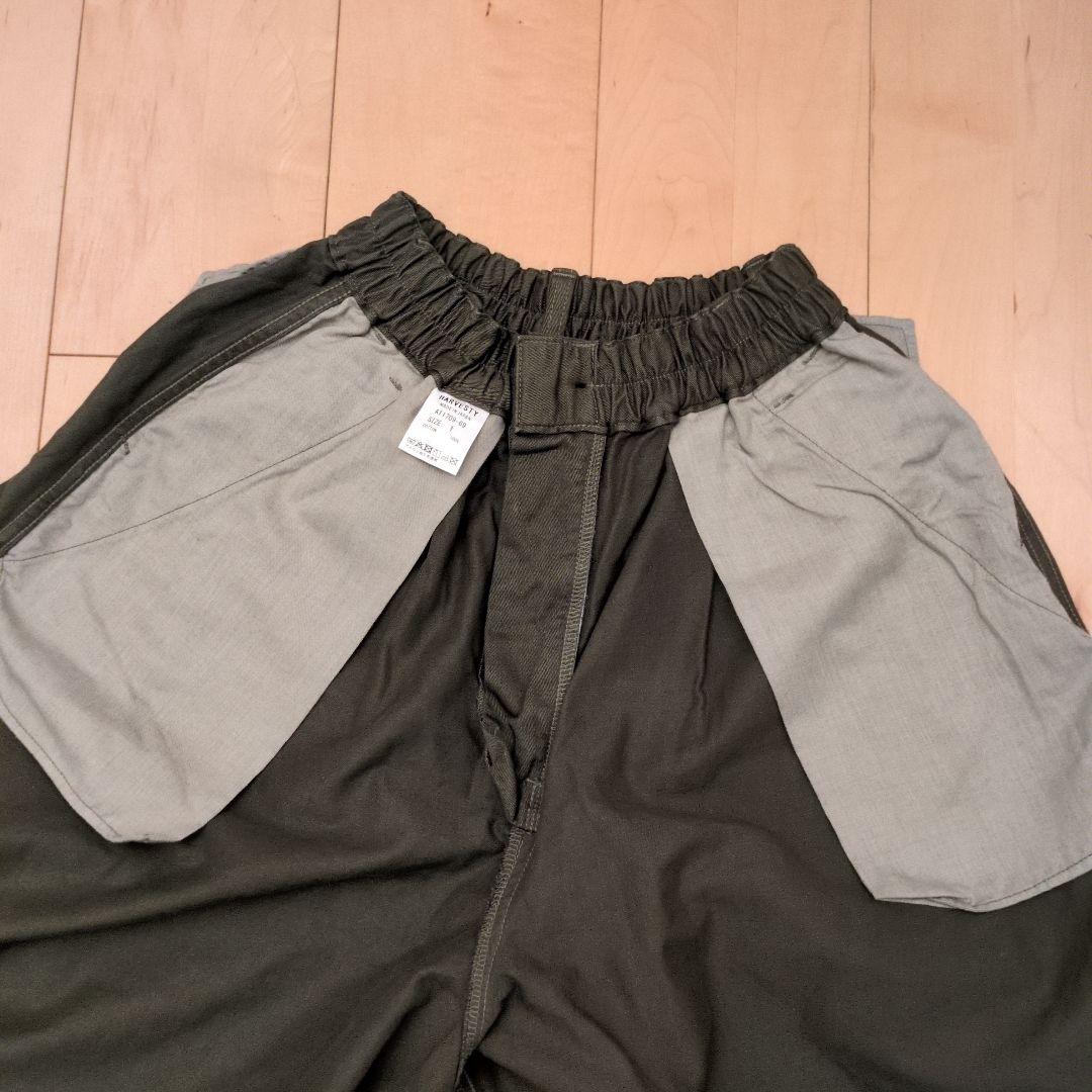 美品 HAVESTYサーカスパンツ カーキサイズ１