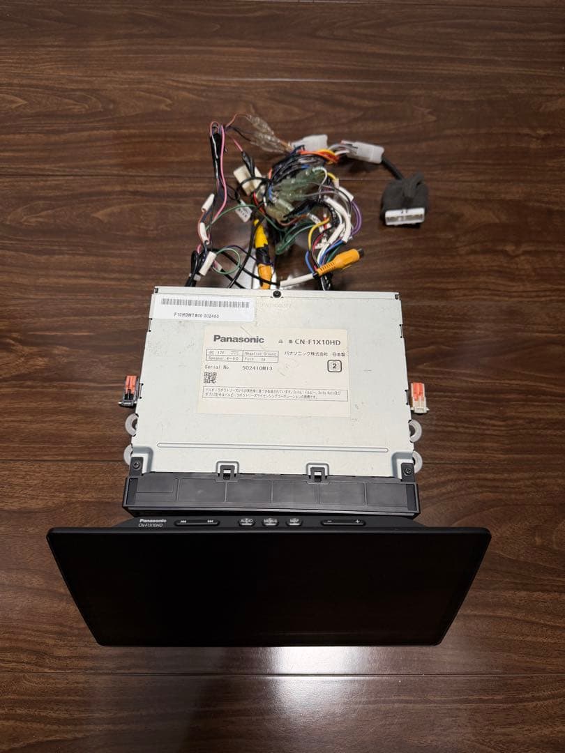 パナソニック ストラーダ フローティングナビ F1X10HD 10インチ 配線付