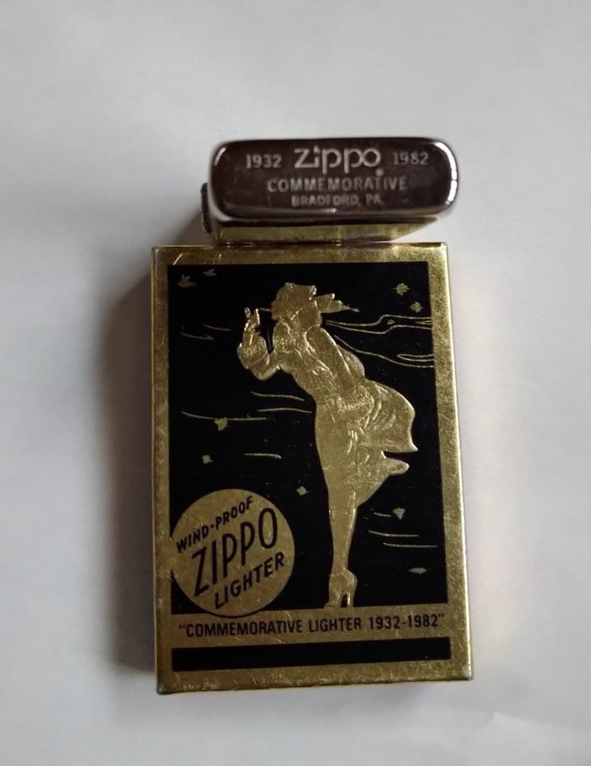 ZIPPO 1932‐ 1982/COMMEMORATIVE/クローム仕上げ