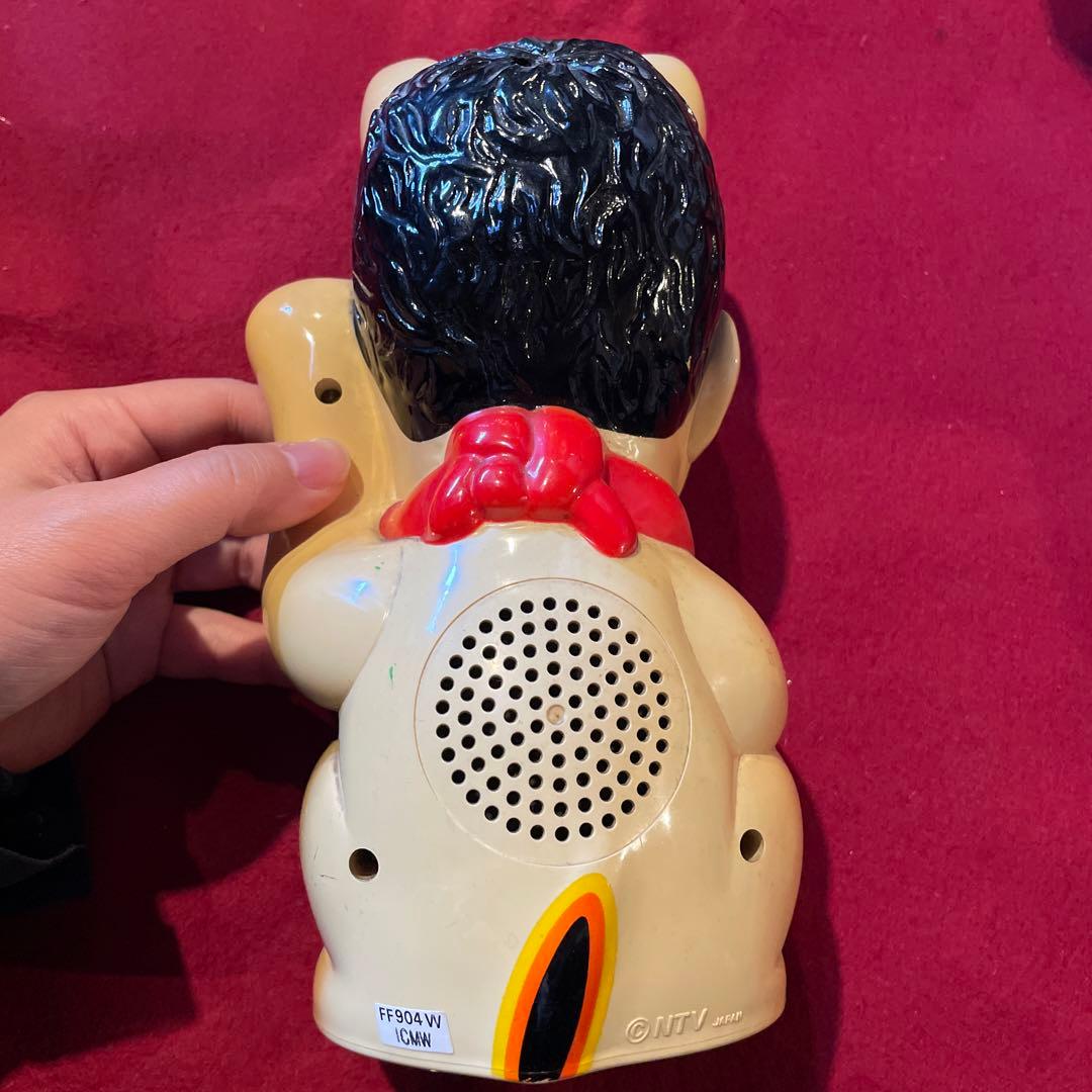 【非売品】超レア 天才たけしの元気が出るテレビ 招き猫型 めざまし時計