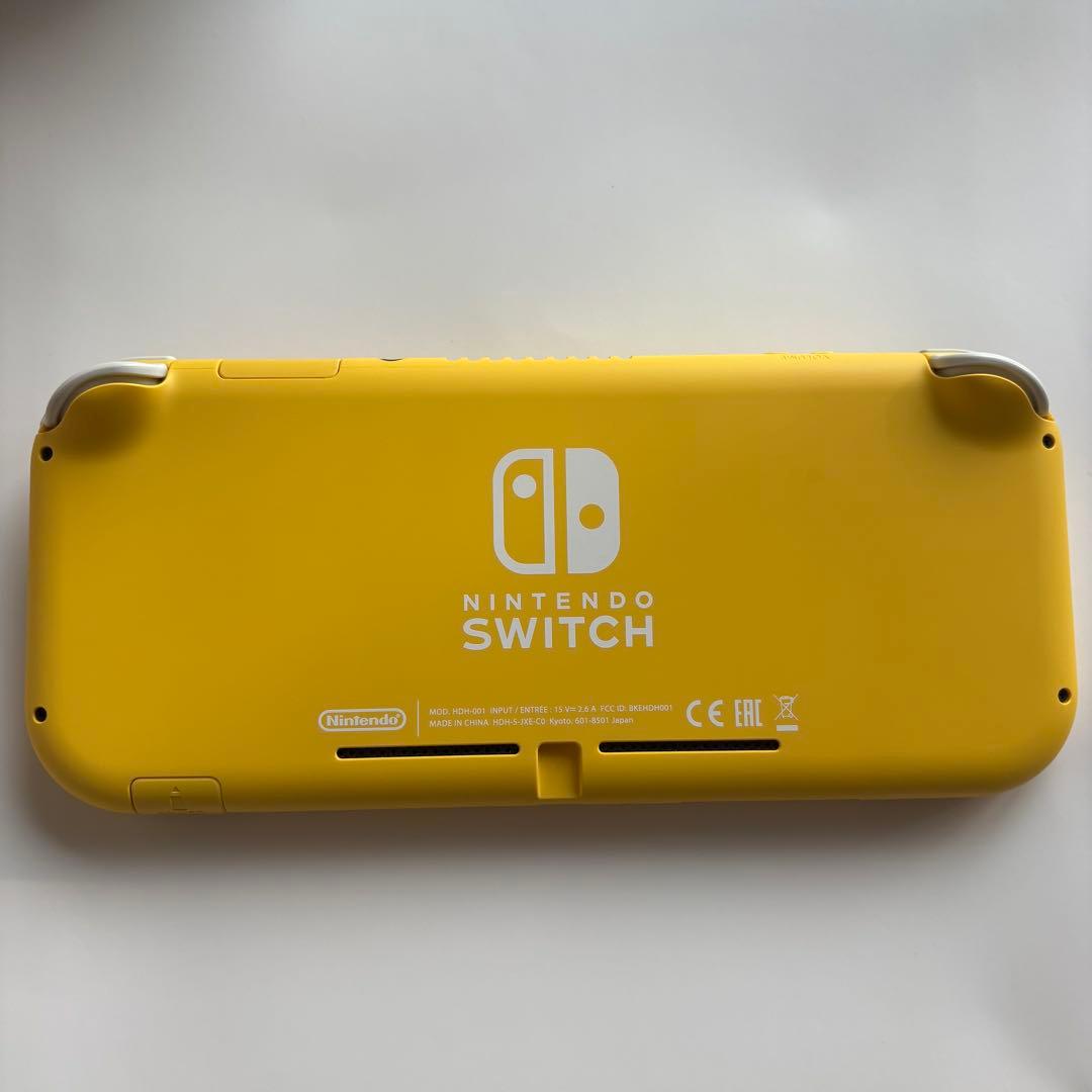 Nintendo Switch Lite イエロー 充電器　SDカード付き
