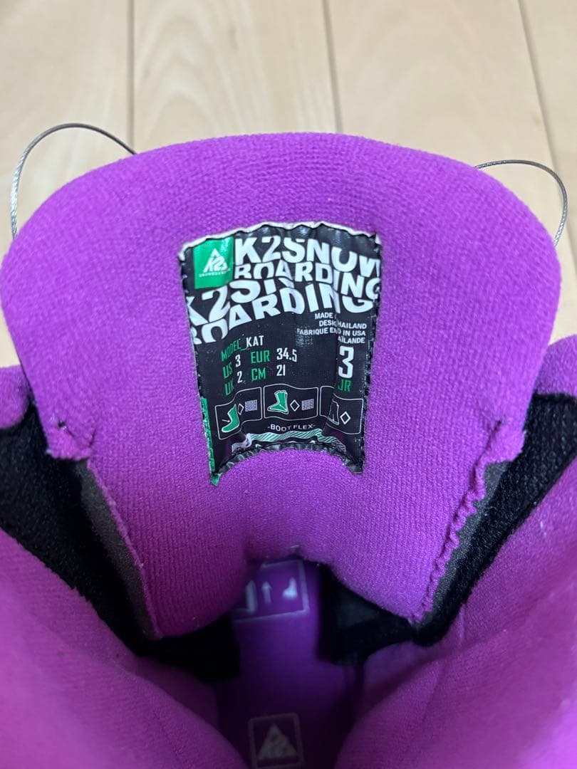 K2 キッズ スノーボードセット 110cmボード・ビンディング・ブーツ・ケース