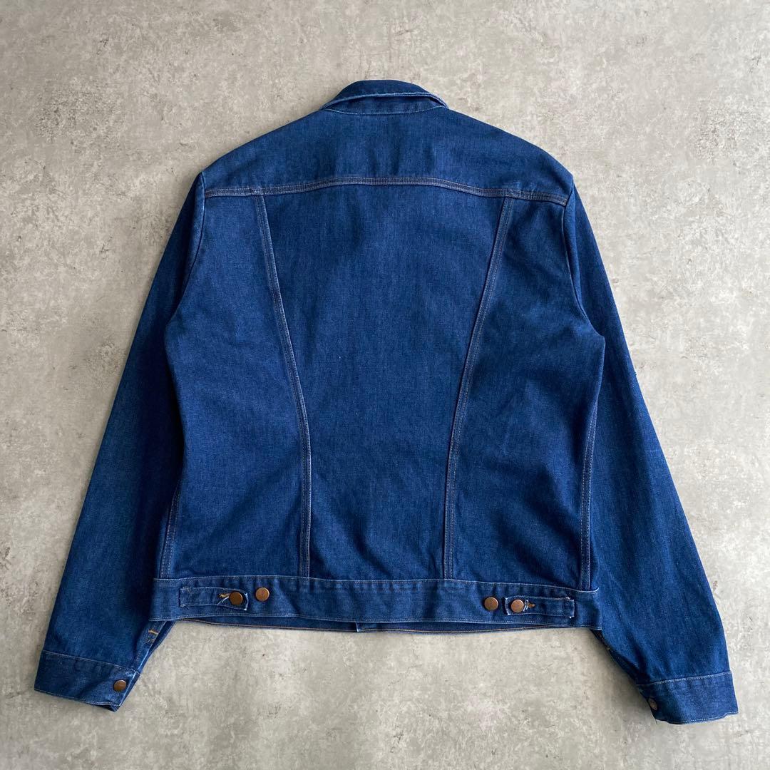 BIGサイズ 80s初期 ラングラー 74136NV デニム ジャケット 48L