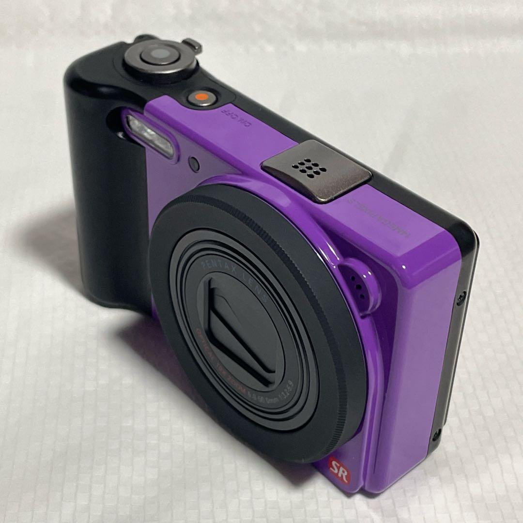 PENTAX Optio RZ10 デジタルカメラ デジカメ コンデジ 紫 元箱