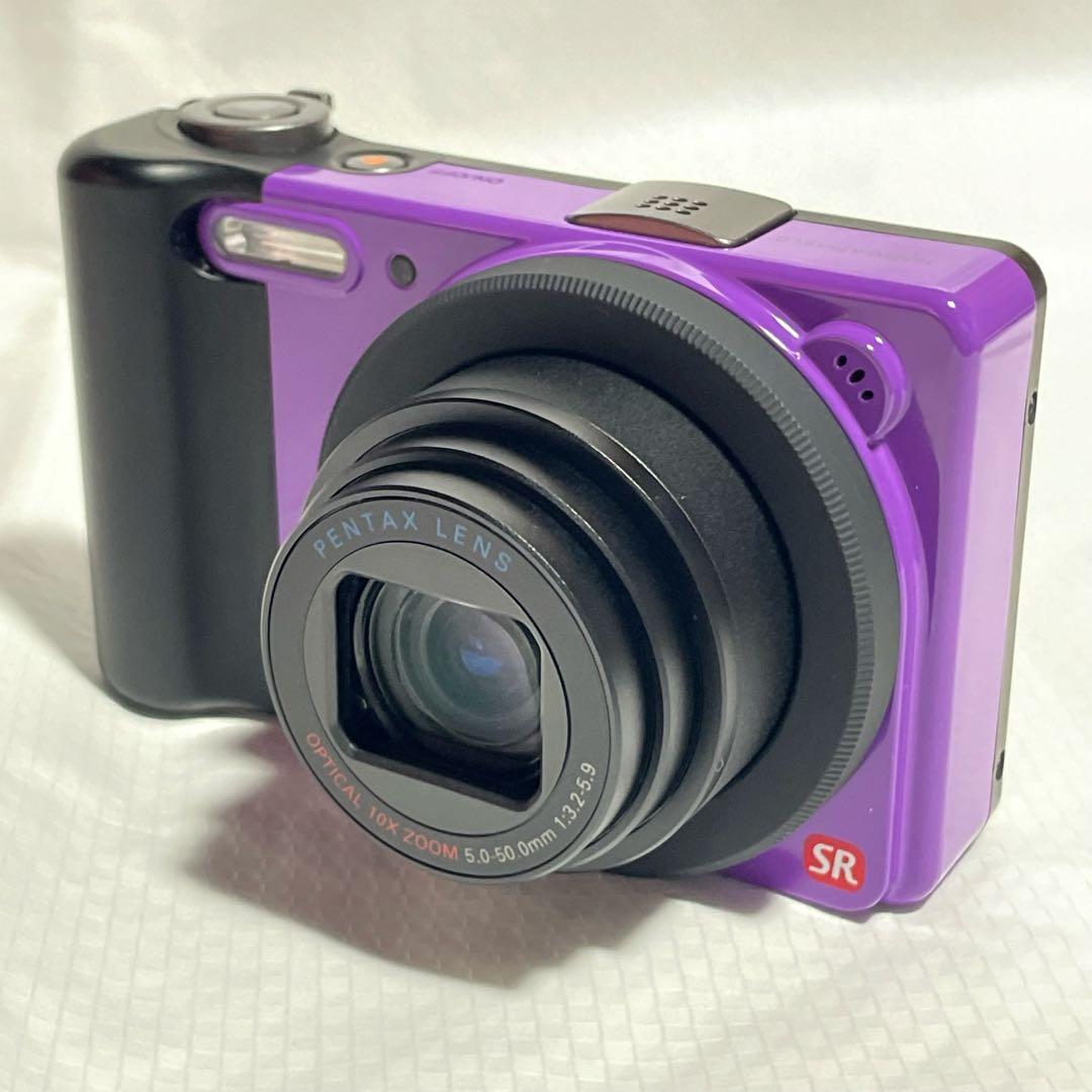 PENTAX Optio RZ10 デジタルカメラ デジカメ コンデジ 紫 元箱