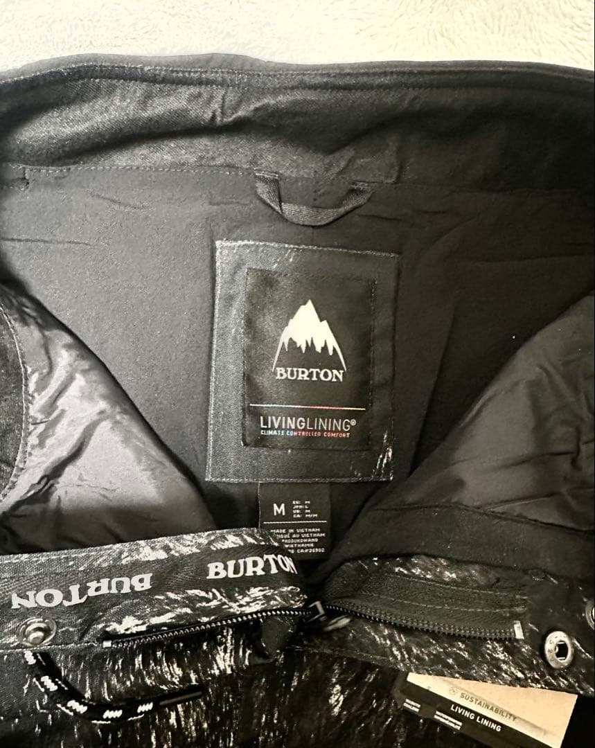 BURTON バートン　スノーボード パンツ ブラック黒　新品　M
