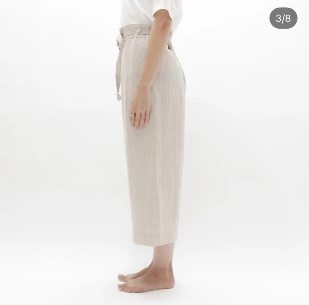 yaeca リネン リボン　キュロット (unisex)