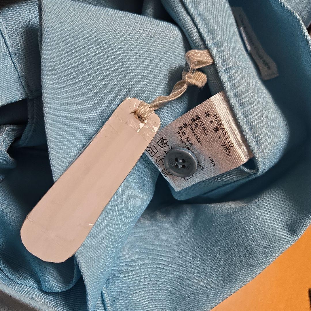 美品　キャサリンコテージ　袴セット　160　紺和柄　水色袴　花柄　卒服