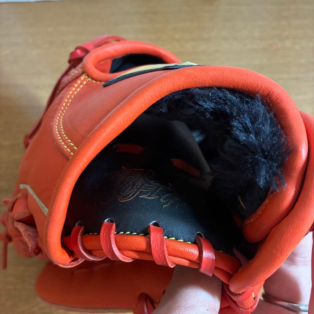 ミズノ セレクト9 一般軟式 グローブ グラブ 左投げ 外野 美品