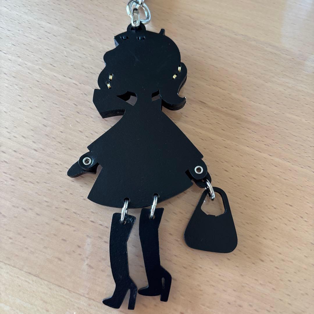 GUCCI グッチ キーリング マドモアゼルガールGG インターロッキング 美