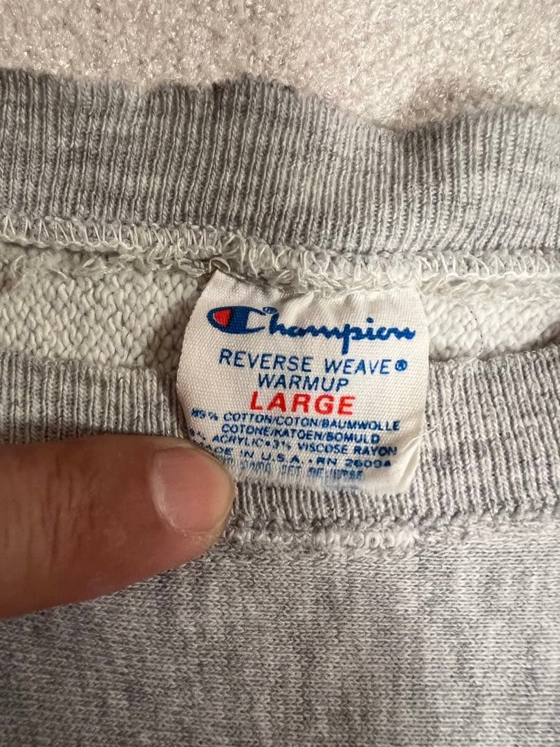 トップス 80s champion reverse weave stanford